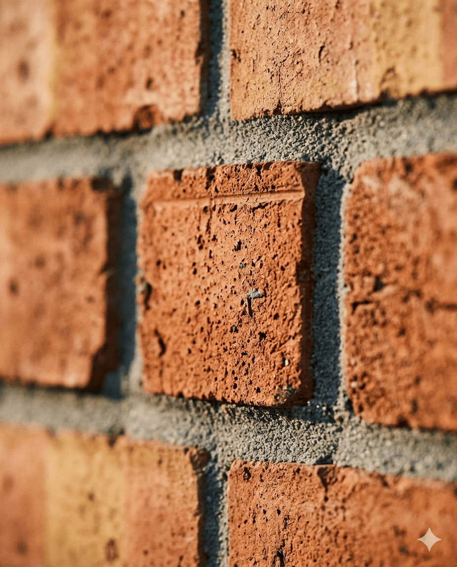 Klinker-Nahaufnahme